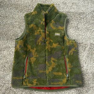 EUC Women’s LL Bean Sherpa Vest - Size XL
